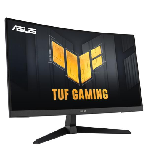 ASUS TUF Gaming VG27VQ3B - Monitor a LED - gaming - curvato - 27" - 1920 x 1080 Full HD (1080p) @ 180 Hz - Rapid VA - 250 cd/m² - 3000:1 - 1 ms - 2xHDMI, DisplayPort - altoparlanti - nero